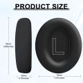 Replacement Earpads for Anker Soundcore Life 2/Q20/Q20+/Q20I/Q20BT Headphones, Ear Cushions Headset Earpads Ear Cups Cover Repair Parts. 