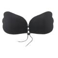 Silicone Self Adhesive Push-Up Bra Invisible Backless Strapless Drawstring Bra for Wedding. 