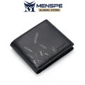 MENSPE Men Short Wallet RFID Block Wallet Plaid Retro Short Wallet Coin Wallets Soft PU Wallet Multi-Card Position ID Credit Cards Holders Coin Bag Business Wallets. 