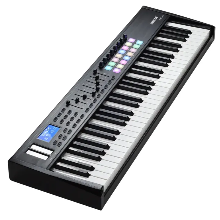 WORLDE%20P-61%20Pro%2061-Key%20USB%20MIDI%20Keyboard%20Controller%20LCD%20Display%20with%2061%20Semi-weighted%20Keys%20-%20Image%202
