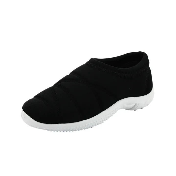 Fun Souls Boys Covered Shoes Black