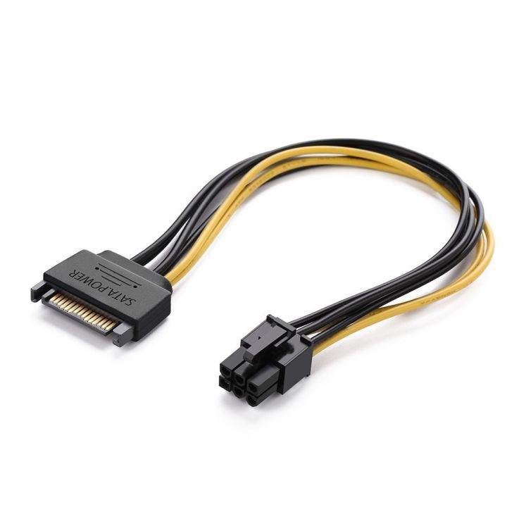 SATA%20Power%20to%206pin%20PCIe%20PCI-e%20PCI%20Express%20Adapter%20Cable%20For%20Video%20Card%20-%20Image%202