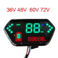 Electric Bicycle LCD Display with Speed Meter and  Status Indicator. 
