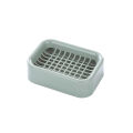 Double grid soap box bathroom drain Nordic storage creative new plastic travel handmade soap holder.. 