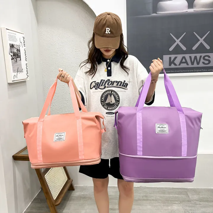 Travel%20Bags%20Women's%20Short-Distance%20Luggage%20Bag%20Large%20Capacity%20Student%20Handheld%20Small%20Travel%20Lightweight%20Waterproof%20Pending%20Storage%20Bag%20-%20Image%205