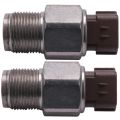 2X Fuel Rail High Pressure Sensor Regulator for 4HK1 6HK1 Engine L200 Pickup 2.5 D TD 499000-6160 6160. 