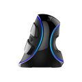 Delux M618 Plus Blue Light Wired Optical Mouse 600/1000/1600 DPI 3 Levels Ergonomic Mouse With 6 Buttons For PC Laptop Desktop. 