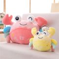 Kids Toys Cartoon Xmas Gift Plush Pillow Wedding Party Decor Interactive Sleeping Mate Toy Sea Crab Toys Sofa Decoration Sea Crab Plush Toys Padded Toy Ocean Animal Plush Toy Stuffed Animals. 