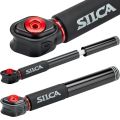 Silca Pocket Impero portable mini bicycle pump fixed Presta pump head maximum pressure 120psi. 