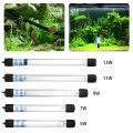 11W UV Light aquarium light Sterilization Lamp Submersible Ultraviolet Sterilizer Water Disinfection for Aquarium Fish Tank Pond AC220-240V. 