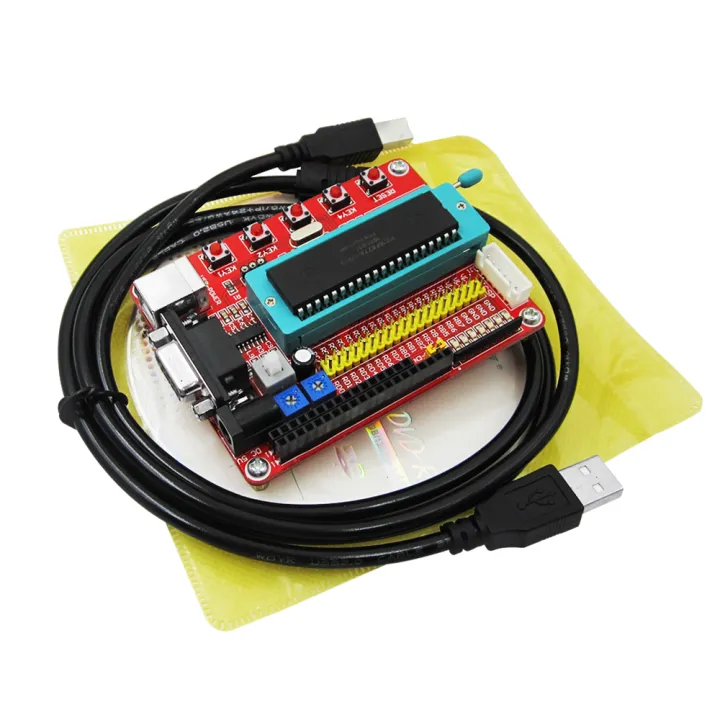 Freeship%20Microchip%20Pic%20Microcontroller%20Minimum%20System%20Development%20Board%20Pic16f877a%20Usb%20Cable%20-%20Image%204