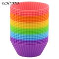 Premium Silicone Cupcake Liners, Heat Resistant, Reusable. 