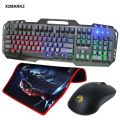 Imperion X2 Mark II Gaming Mouse, Keyboard with RGB Backlight Keys and Mouse Pad Combo. 