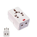 QP Multi Plug Adapter 3 Way Universal Adapter with Square Pin. 