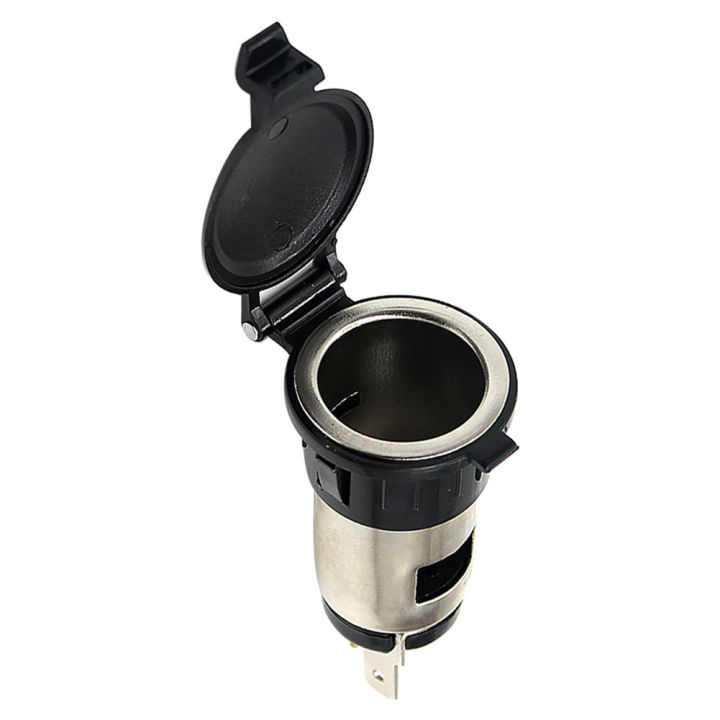 Stainless Steel 12v-24v Car 10a Female Power Socket with Waterproof ...