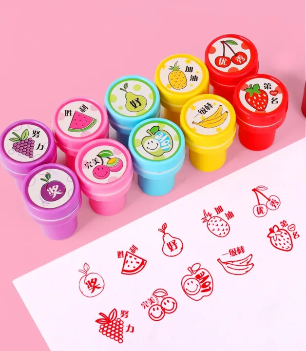 Round%20Multicolor%20Fun%20Stamps%20Traffic%20Child%20Scrapbook%20Kids%20Stamp%20Reward%20Stamper%20Toys%20-%20Image%206