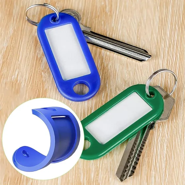 10pcs/Set%20Classic%20Tags%20Labels%20Key%20Chains%20Reusable%20Plastic%20Baggage%20Luggage%20Tags%20With%20Split%20Ring%20Label%20Window%20For%20Diy%20Name%20Number%20-%20Image%204