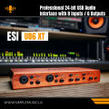 ESI U86 XT Professional 24-bit USB Recording Interface Sound Card with 8 Inputs / 6 Outputs. 