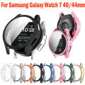 Case + Silicone Strap for Samsung Galaxy Watch 7 FE Cover Coverage Silicone TPU Bumper Screen Protection Full Accessories. 