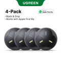 UGREEN Football Design Finetrack Global Positioner 5-Year Battery Life IP68 Waterproof Plastic Shell Tracker Compatible Only With Apple Devices. 