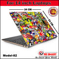 Laptop Skin Protector Sticker With High Quality Matt Laminate(For 14 inch Laptops). 