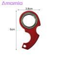 Metal Keychain Spinner Keychain Spinner Portable Fidget Toy Metal Stress Relief Pocket Size Key Ring for Kids Adults Index Finger Exercising Spinning Gift Keychain Fidget Spinner. 