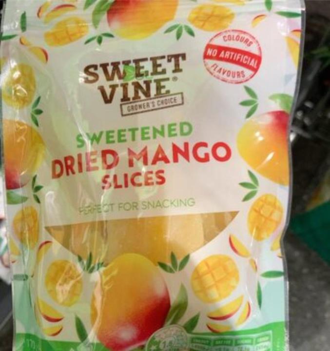 Sweet Vine Sweetened Dried Mango Slices 170g