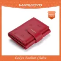 MATEYOYO Women's Wallet Imprint Wallet Simple Fashion Purse Large Capacity Money Bag Embossing Female Short Wallet Ladies Money Bag Chic Card Holder. 