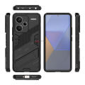 PlusCase for Xiaomi Redmi Note 13 Pro+ Plus 5G Stand Shockproof Phone Case Lens Camera Protection Armor Hard Casing. 