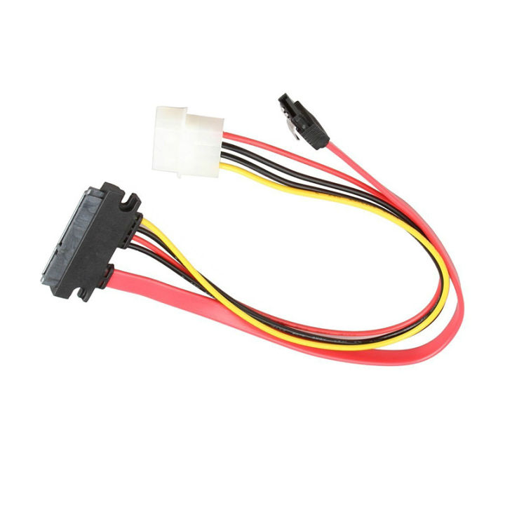 30cm/50cm%20Sata%20Combo%2015%20Pin%20Power%20And%207%20Pin%20Data%20Cable%204%20Pin%20Molex%20To%20Serial%20Ata%20Lead%20Cable%20Connectors%20Computer%20Cables%20-%20Image%204