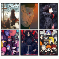 A3/A4 Size picture framed Anime Naruto Akatsuki Pain Itachi wall posters wall decorations wallpaper picture frame. 