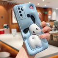 Hontinga for Vivo Y30 Y50 Y30I Back Cover Cool Cute Kuromi All-inclusive Film Hard Phone Case Camera Protection Mobile Cover. 