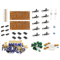 10 Channel Equalizer Driver and Controller using TLO74 IC Stereo PCB Production Diy Complete Kit. 