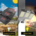 Auoyo Foldable COB Solar Light Outdoor Garden Decoration Smart Motion Sensor Waterproof Lighting Street Wall Lamps. 