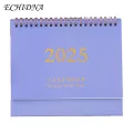 Vertical Flip-top Calendar 2025 Mini Desk Calendar Daily Planner Flip Calendar To-do List Memo Pad Time Management Schedule Organizer for Office Home School Compact Efficient Scheduler for Busy Home. 