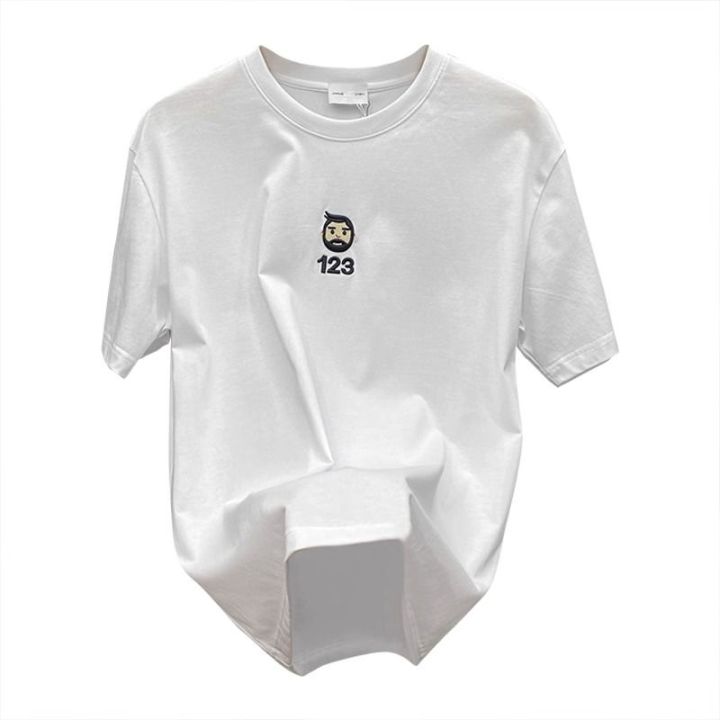 2023Summer%20New%20Casual%20Printed%20round%20Neck%20Short%20Sleeve%20Men%20Loose%20ElasticTShirt%20Trendy%20Half%20Sleeve%20Versatile%20TopTT-shirt%20-%20Image%202