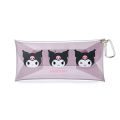 Sanrio Kuromi Hello Kitty Purin Dog Pencil Case Cartoon Transparent Water Proof Storage Bag Bags Pendant Student Stationery Box. 