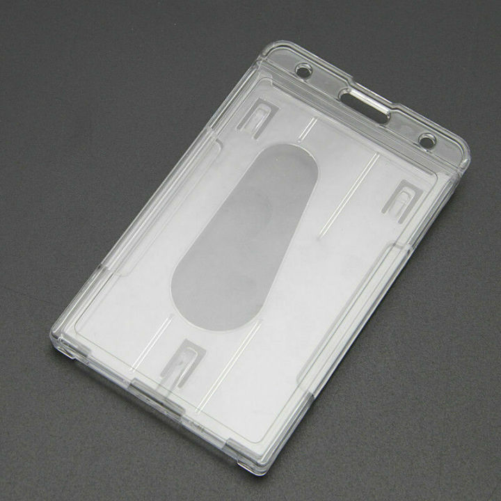 Sturdy%20ID%20badge%20holder%20Secure%20Transparent%20Card%20holders%20vertical%20Lightweight%20Hard%20plastic%20card%20holders%20for%20Office%20use%20Trade%20shows%20and%20conferences%20Security%20personnel%20Government%20organizations%20ID%20and%20-%20Image%208