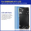 LCD With Frame For Samsung Galaxy A71  A715F A715F/DS Display Touch Screen Digitizer Assembly Replacement Parts. 