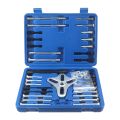 Steering Wheel Removal Tool Steering Wheel Puller 46pcs Chrome Vanadium Steel Steering Wheel Remover Storage Box Package. 