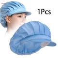Kitchen Cooking Chefs Cap Hair Nets Breathable 1 Piece for Commercial Durable. 