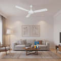 Kelani Ceiling Fan - White (Manufactured by Havells) - KEL-25FANBZZWZ + Free Energy Saving LED Bulb Screw Type E27 (LED012SL-WWW). 
