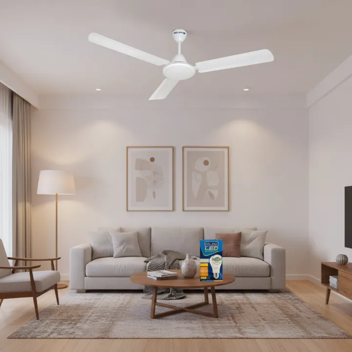 Kelani%20Ceiling%20Fan%20-%20White%20(Manufactured%20by%20Havells)%20-%20KEL-25FANBZZWZ%20+%20Free%20Energy%20Saving%20LED%20Bulb%20Screw%20Type%20E27%20(LED012SL-WWW)%20-%20Image%203