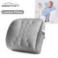 Geepact Lumbar Pillow Seat Cushion Soft Memory Foam Lumbar Support Back Massage Relieve Pain Waist Cushion Ergonomics. 