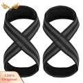 SuperRide Secure Grip Lifting Strap Anti-slip Padded Figure 8 Lifting Straps for Men Women Improve Deadlifts Strength Training at Home Gym. 