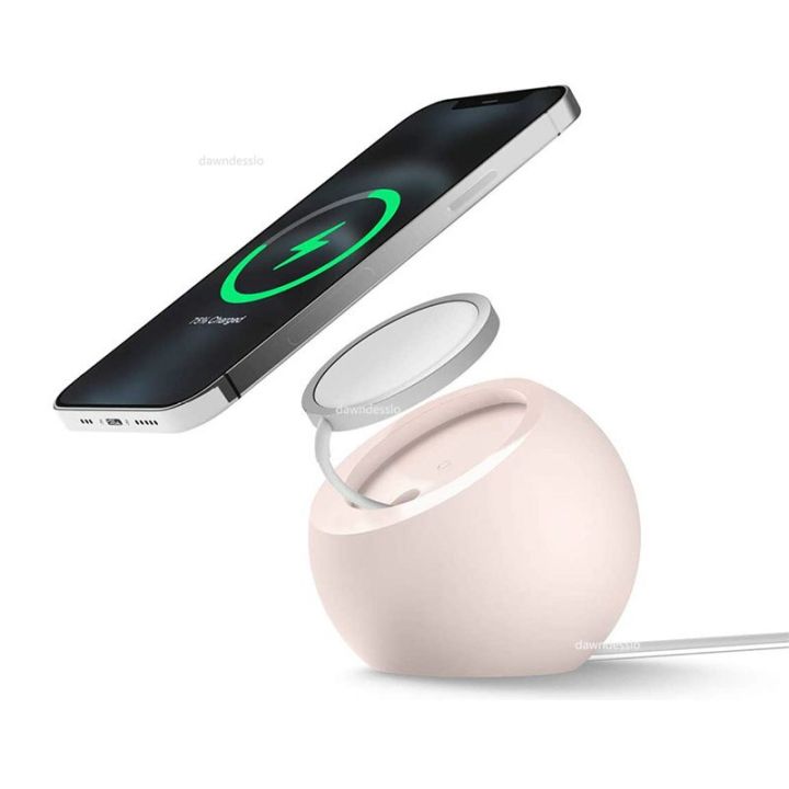 Desk%20Ball%20Shape%20Magnetic%20Silicone%20Charging%20Holder%20for%20Magsafe%20Apple%20IPhone%2012%20Pro%20Mac%20Safe%20Wireless%20Charger%20Dock%20Station%20Stand%20-%20Image%204