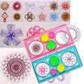 Multi-function Puzzle Spirograph Geometric Ruler Drafting Tools For Students Drawing Toys Children Learning Art Tool. 