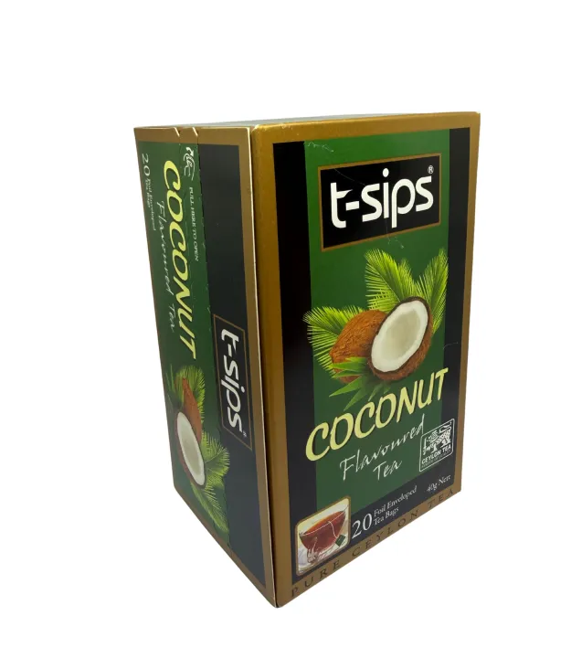 t-sips%20Coconut%20Flavoured%20Black%20Tea%202g%20X%2020%20tea%20bags%20(enveloped)%20-%20Image%203
