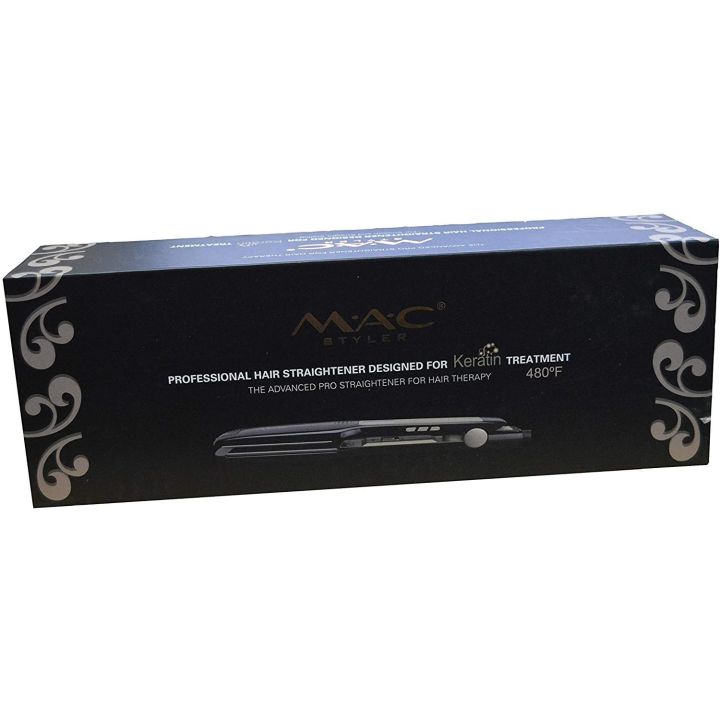 MAC STYLER MC 5517 Professional Hair Straightener Designed For Keratin Treatment  / The Advanced Pro Straightener for hair Therapy   480F