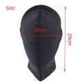 1/2/3 Hole Men Women Adult Spandex Balaclava Open Mouth Hood Face Eye Head Mask Costume Slave Game Role Play Party Adulto SM Toy. 